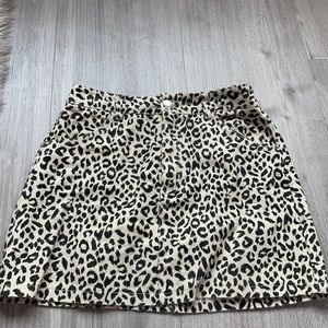 Know one cars cheetah skirt